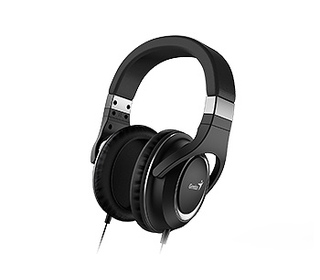 Genius Computer Technology HS-610 Casque Avec fil Arceau Appels/Musique Noir