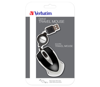 Verbatim Souris optique de voyage Go Mini - Noir