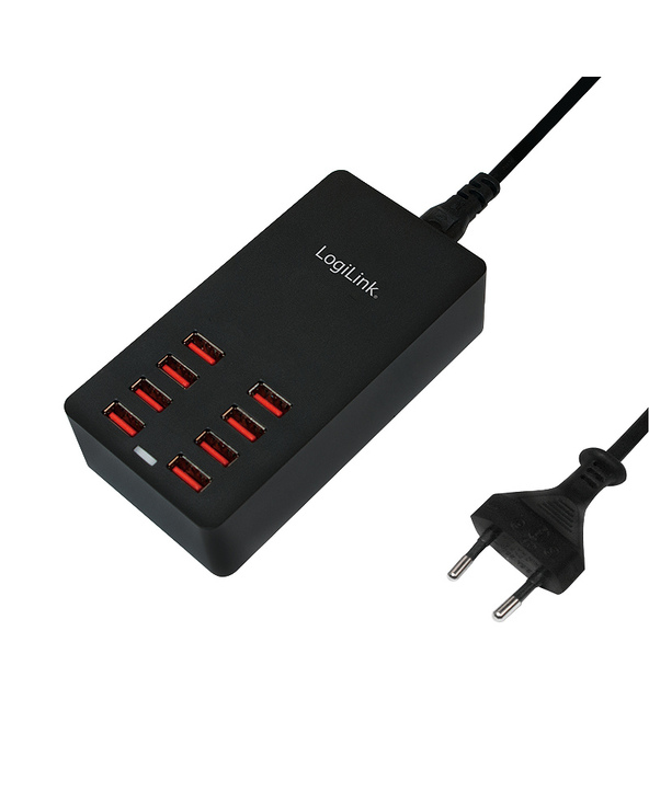LogiLink PA0140 chargeur d'appareils mobiles Universel Noir Secteur Intérieure