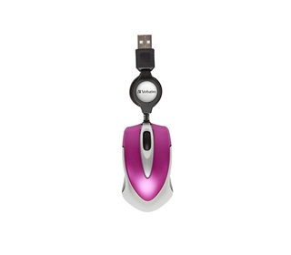 Verbatim Go Mini souris Bureau USB Type-A Optique 1000 DPI