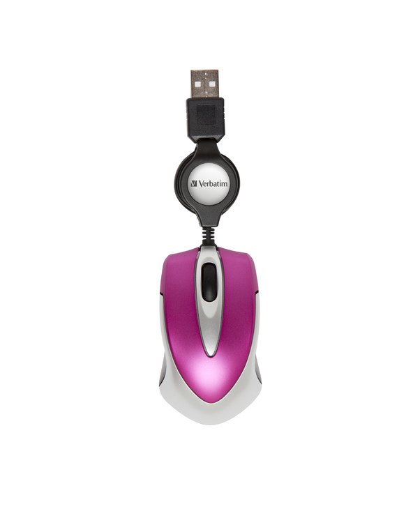 Verbatim Go Mini souris Bureau USB Type-A Optique 1000 DPI