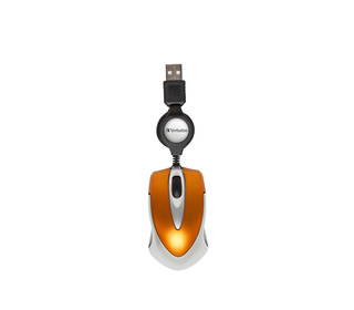 Verbatim Go Mini souris Bureau USB Type-A Optique 1000 DPI