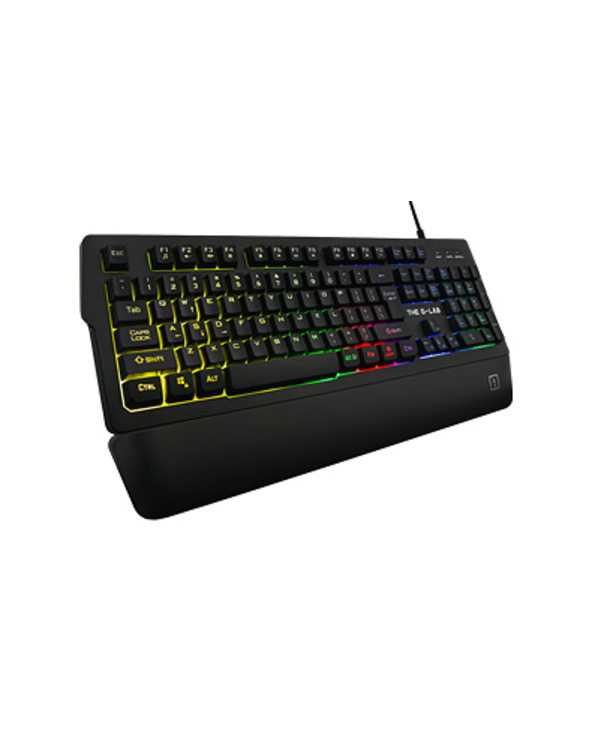 The G-Lab Keyz Palladium clavier Jouer USB AZERTY Français Noir