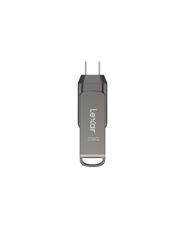 Lexar JumpDrive LJDD400128G-BNQNG lecteur USB flash 128 Go USB Type-C 3.2 Gen 1 (3.1 Gen 1) Gris