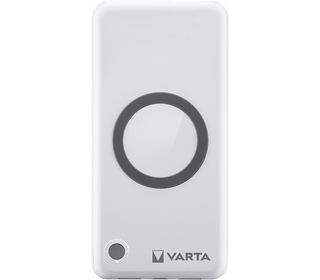 Varta 57913 Lithium Polymère (LiPo) 10000 mAh Recharge sans fil Blanc