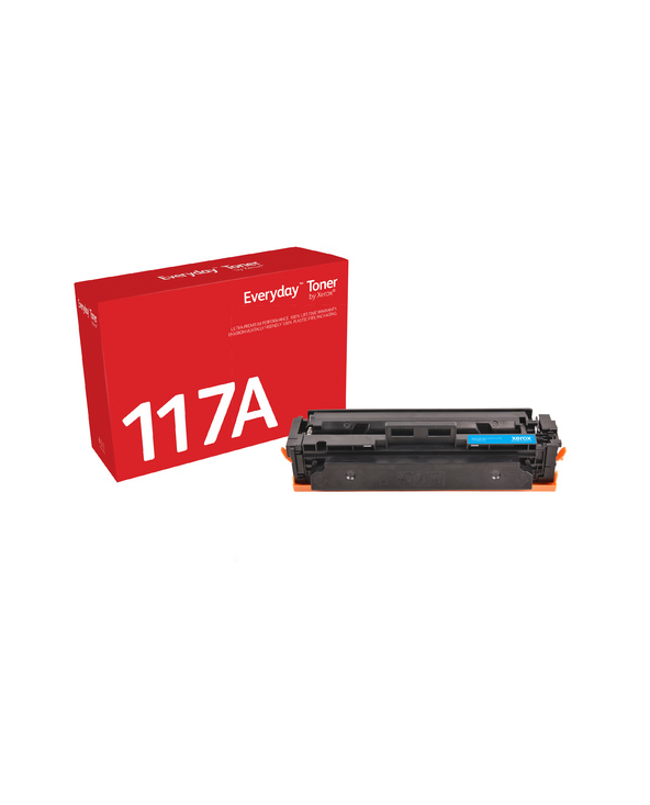 Everyday Toner Cyan  de Xerox compatible avec HP 117A (W2071A), Capacité standard