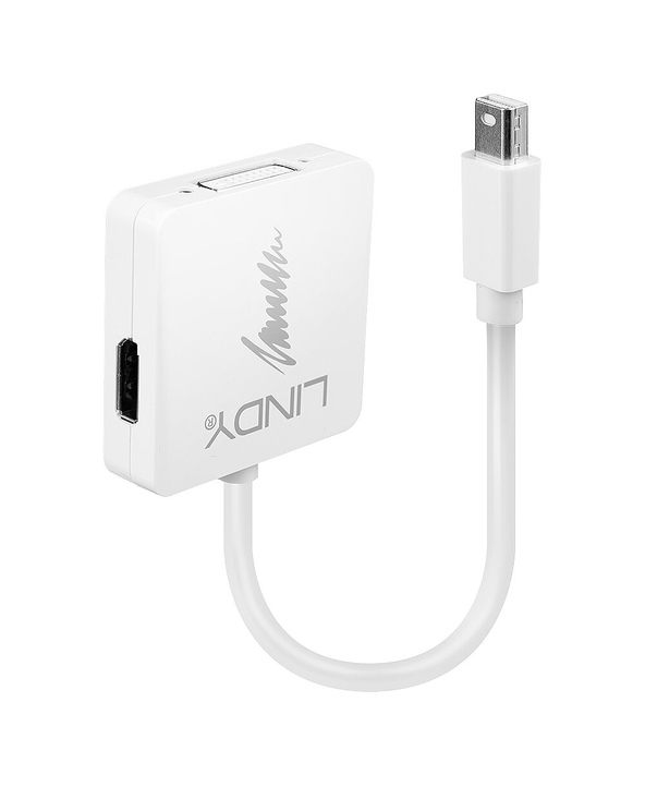 Lindy 41039 câble vidéo et adaptateur 0,2 m Blanc