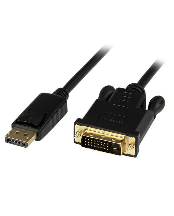 StarTech.com Câble adaptateur DisplayPort vers DVI actif de 1,8 m - Convertisseur DP vers DVI-D - 1920x1200 - Noir