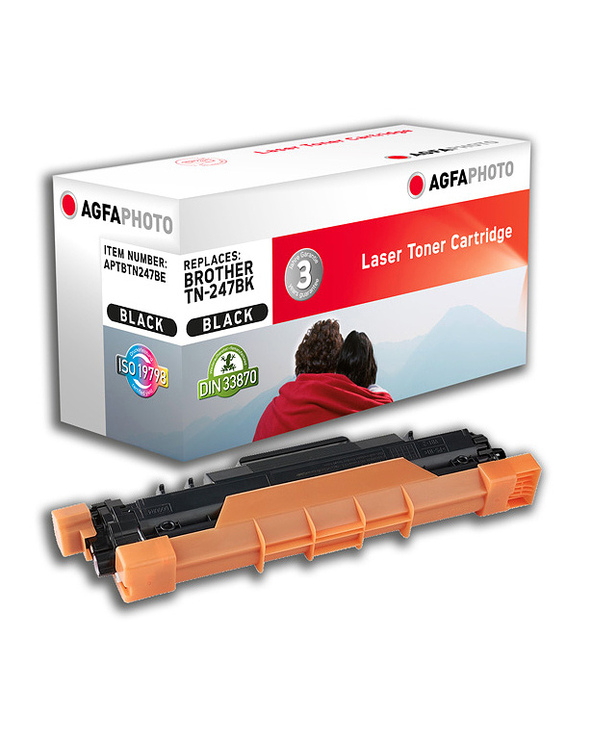 AgfaPhoto APTBTN247BE Cartouche de toner 1 pièce(s) Compatible Noir