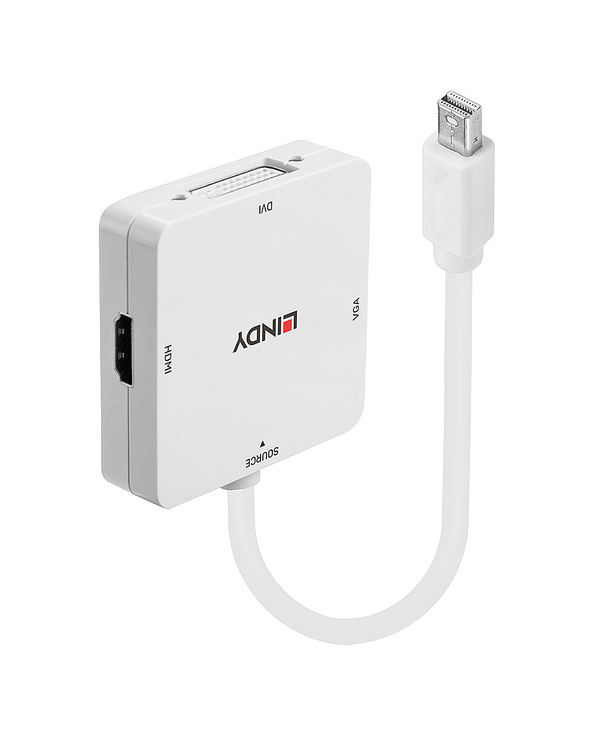 Lindy 41035 câble vidéo et adaptateur 0,2 m Blanc