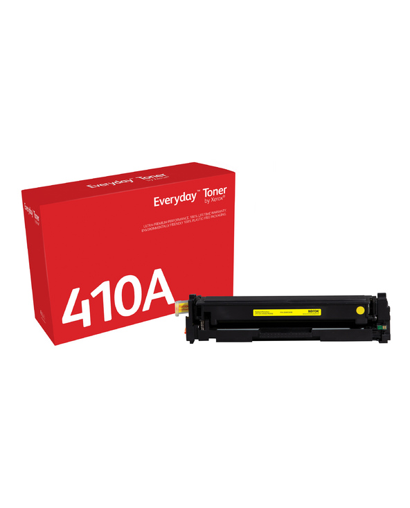Everyday Toner Jaune  de Xerox compatible avec HP 410A (CF412A/ CRG-046Y), Capacité standard