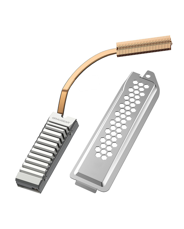 GRAUGEAR G-PS5HS01-COV système de refroidissement d’ordinateur Disque électronique Dissipateur thermique/Radiateur Cuivre, Argen
