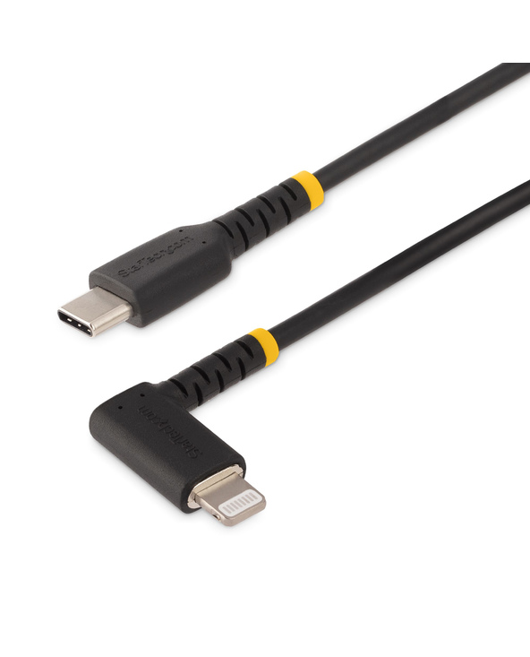 StarTech.com Câble USB-C vers Lightning de 2m - Cordon de Charge/Syncronisation USB Type-C vers Lightning en Fibre Aramide à Ang