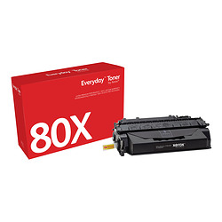 Everyday Toner Noir  de Xerox compatible avec HP 80X (CF280X), Grande capacité