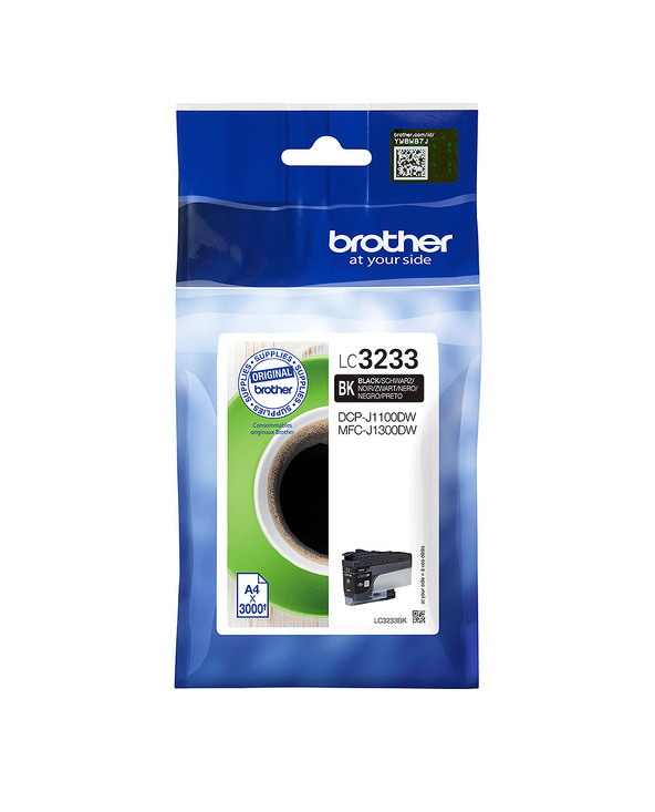 Brother LC-3233BK cartouche d'encre 1 pièce(s) Original Rendement standard Noir