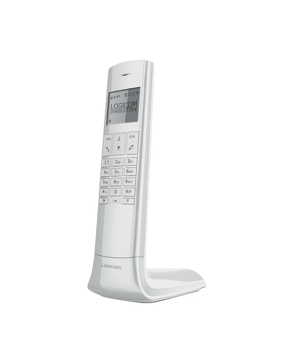 Logicom Luxia 150 Téléphone DECT Identification de l'appelant Gris