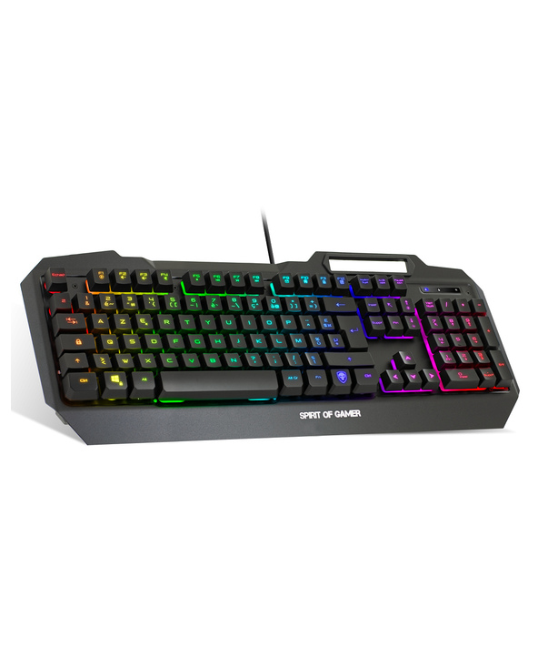 Spirit of Gamer ELITE-K40 clavier Jouer USB AZERTY Français Noir