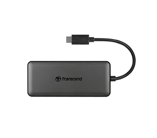 Transcend HUB5C USB 3.2 Gen 2 (3.1 Gen 2) Type-C Noir