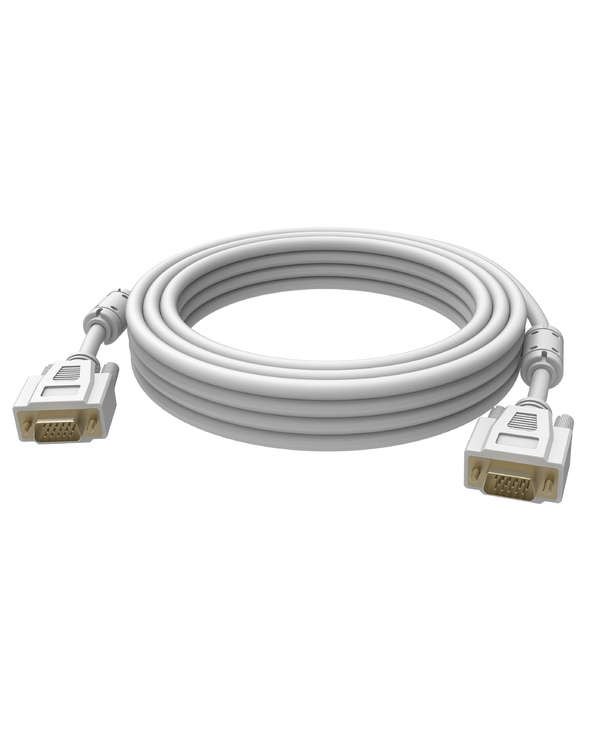 Vision 2x VGA 15-pin D-Sub, 10m câble VGA VGA (D-Sub) Blanc