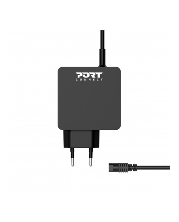Port Designs 900090B-EU chargeur d'appareils mobiles Netbook, Ordinateur portable, Universel Noir Secteur Intérieure