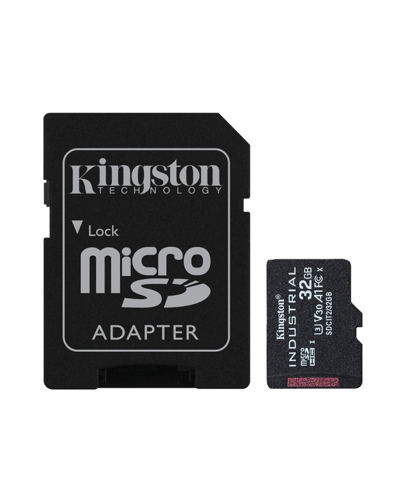 Kingston Technology Industrial 32 Go MiniSDHC UHS-I Classe 10