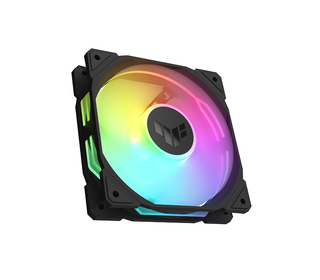 ASUS TUF Gaming TR120 ARGB Reverse Fan - Single Pack Boitier PC Ventilateur 12 cm Noir