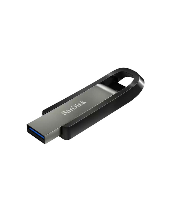 SanDisk Extreme Go lecteur USB flash 128 Go USB Type-A 3.2 Gen 1 (3.1 Gen 1) Acier inoxydable