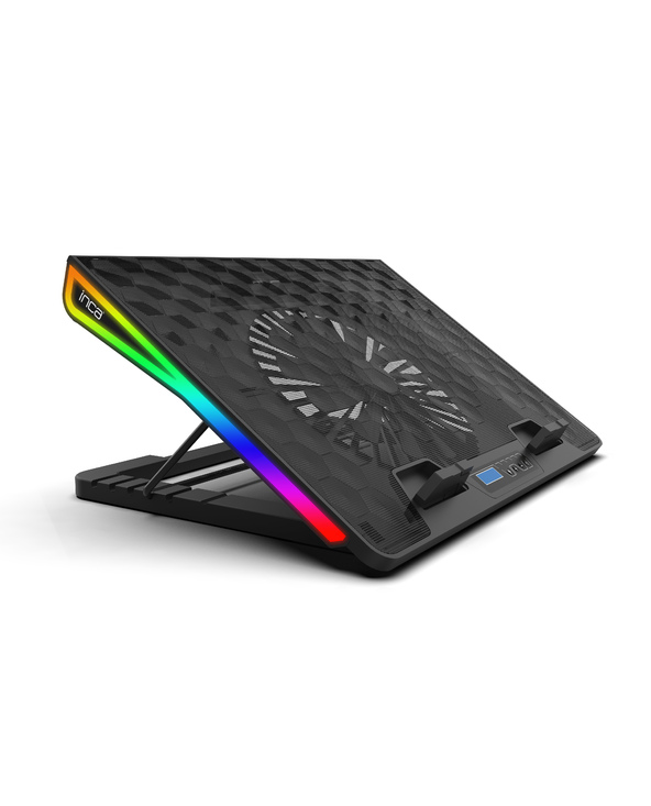 Inca INC-608GMS Support de livres Supports de Laptop Noir 43,2 cm (17")
