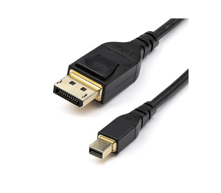 StarTech.com Câble 2m certifié VESA Mini DisplayPort vers DisplayPort 1.4 - 8K 60Hz HBR3 HDR - Super UHD mDP vers DP 1.4 - Ultra