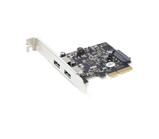 StarTech.com Carte PCIe 2 Ports USB - 10Gbps/port - Carte Contrôleur Hôte USB 3.2 Gen 2 Type-A PCI Express 3.0 x2 - Carte Adapta