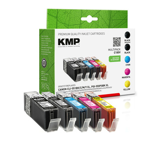 KMP C100V cartouche d'encre Cyan, Magenta, Jaune