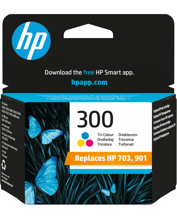 HP 300 cartouche d'encre trois couleurs authentique