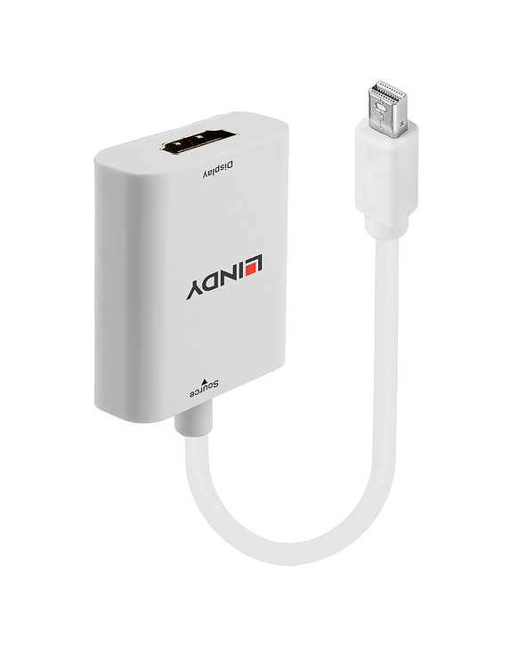 Lindy 41069 câble vidéo et adaptateur Mini DisplayPort HDMI Type A (Standard) Blanc