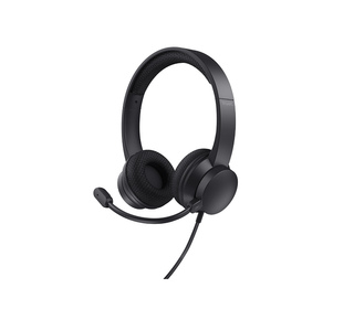 Trust Ayda Casque Avec fil Arceau Appels/Musique USB Type-A Noir