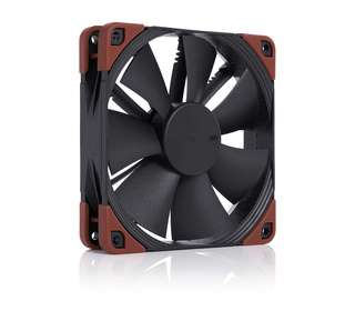 Noctua NF-F12 industrialPPC-3000 PWM Boitier PC Ventilateur 12 cm Noir, Marron