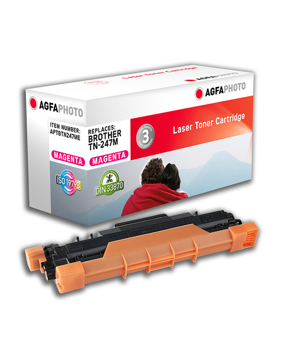 AgfaPhoto APTBTN247ME Cartouche de toner 1 pièce(s) Compatible Cyan