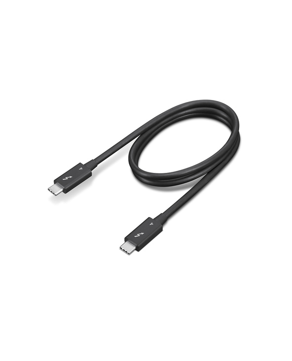Lenovo 4X91K16968 Câble Thunderbolt 0,7 m 40 Gbit/s Noir