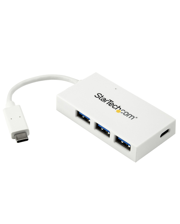 StarTech.com Hub USB-C à 4 Ports avec 1x USB-C & 3x USB-A SuperSpeed - Alimenté par Bus - Hub USB 3.0 Portable - USB 3.2 Gen 1 (