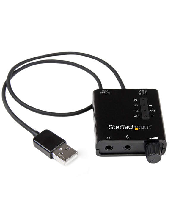StarTech.com Carte son externe USB avec audio SPDIF numérique - Convertisseur DAC USB audio