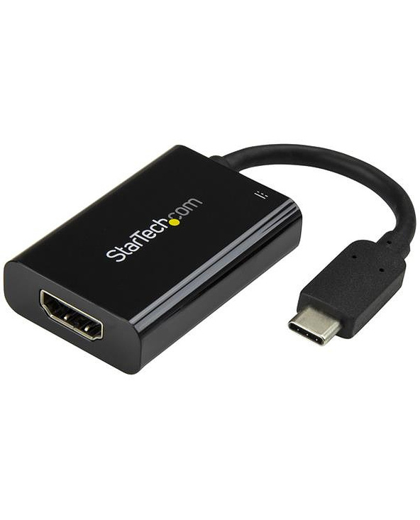 StarTech.com Adaptateur vidéo USB-C vers HDMI 4K 60 Hz avec USB Power Delivery 60 W