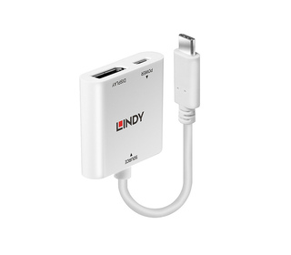 Lindy 43289 adaptateur graphique USB 3840 x 2160 pixels Blanc