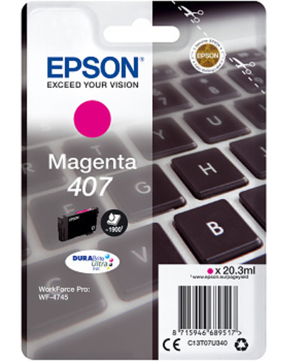 Epson WF-4745 cartouche d'encre 1 pièce(s) Original Rendement élevé (XL) Magenta