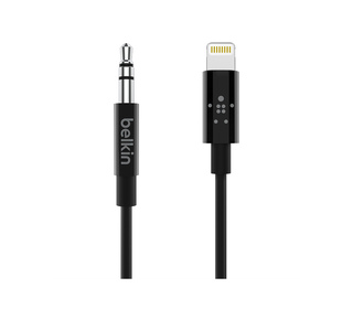 Belkin AV10172BT03-BLK câble audio 0,9 m 3,5mm Noir