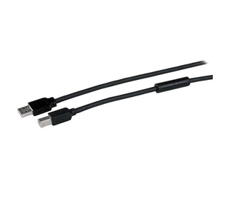 StarTech.com Câble USB Actif A vers B 15 m - M/M - Noir