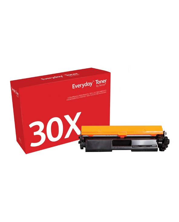 Everyday Toner Noir  de Xerox compatible avec HP 30X (CF230X/ CRG-051H), Grande capacité