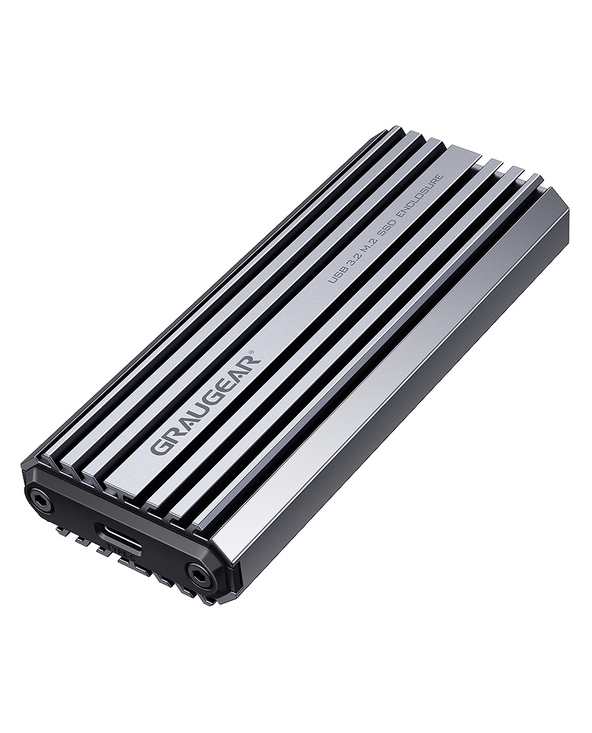 GRAUGEAR G-M201-AC-10G Boîtier de disques de stockage Enceinte ssd Gris M.2