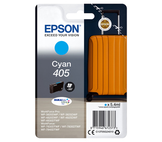 Epson Singlepack Cyan 405 DURABrite Ultra Ink