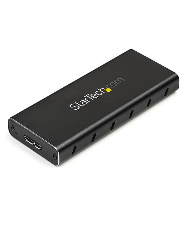 StarTech.com Boîtier USB 3.1 (10 Gb/s) pour SSD SATA M.2 NGFF avec câble USB-C - Aluminium
