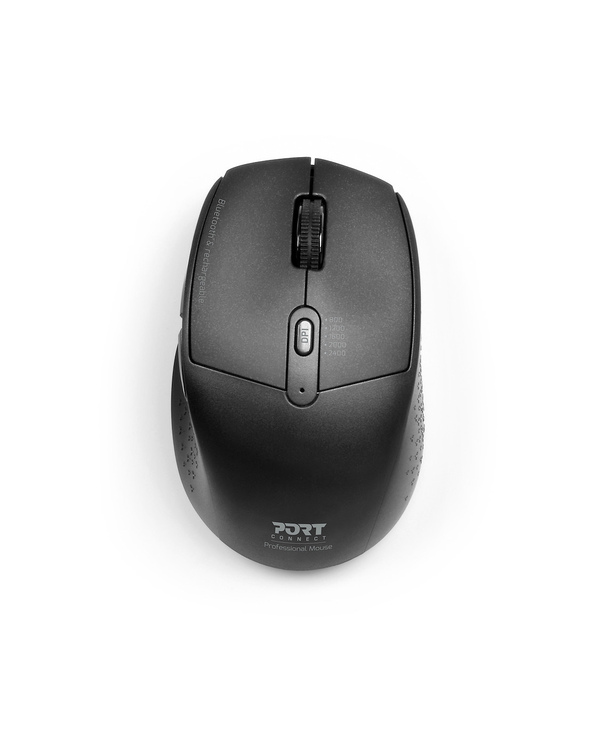 Port Designs 900715 souris Bureau Droitier RF sans fil + Bluetooth Optique 2400 DPI
