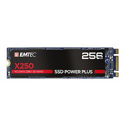 Emtec X250 M.2 256 Go Série ATA III 3D NAND
